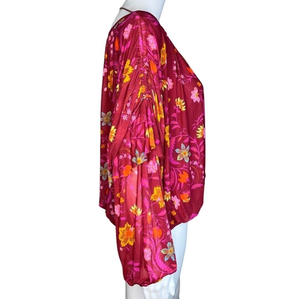 Free People Floral
Wildflower Honey Peasant
Blouse Top Size Medium - Picture 2 of 8